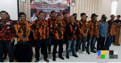 Pengurus Ranting Pemuda Pancasila Rupat, Dilantik