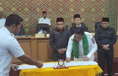 KUA PPAS 2023 Pelalawan Diteken