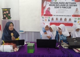 Murid SDN 09 Pinggir Diberi Sosialisasi 
